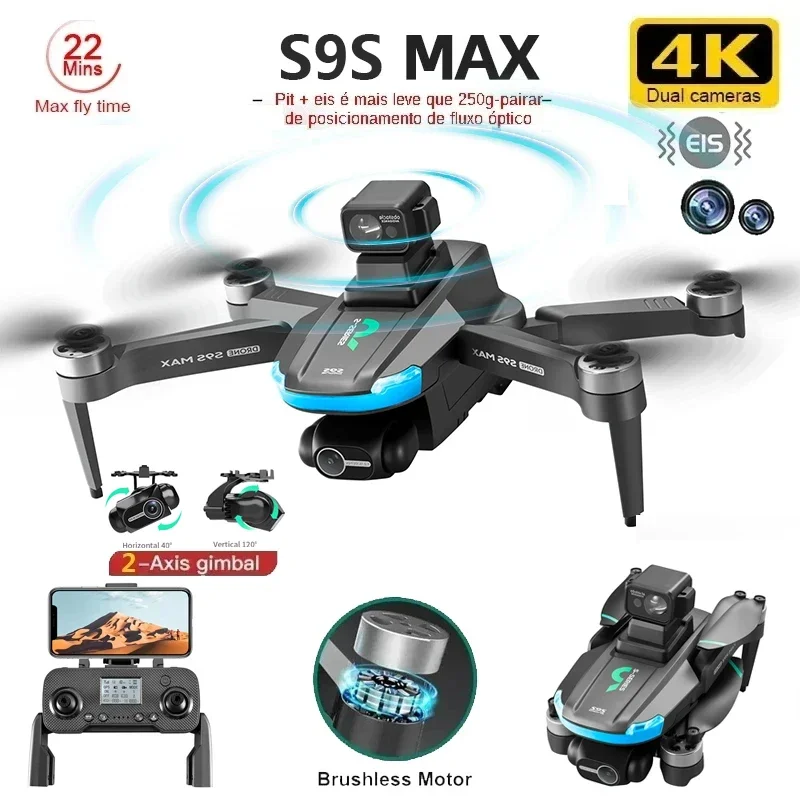 Drone Mapping - Novo s9s max mini drone 4k