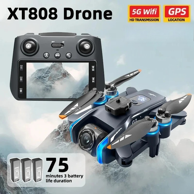 Drone Multispectral - Drone Original XT808 Pro MAX 4K