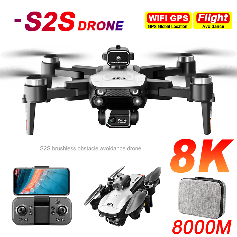 Novo drone s2s 8k profissional - Drone Multispectral avaliação e preço