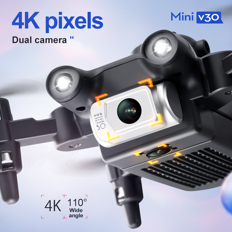 Mini drone v30 wifi fpv com câ - Drone Aerial Photography avaliação e preço