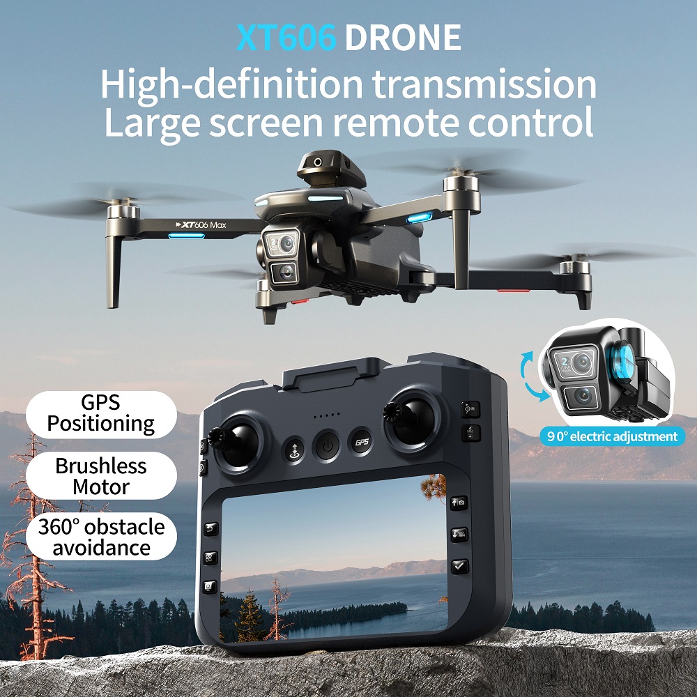 Drone XT606 MAX 3 com Câmera P - Drone Thermal Imaging avaliação e preço