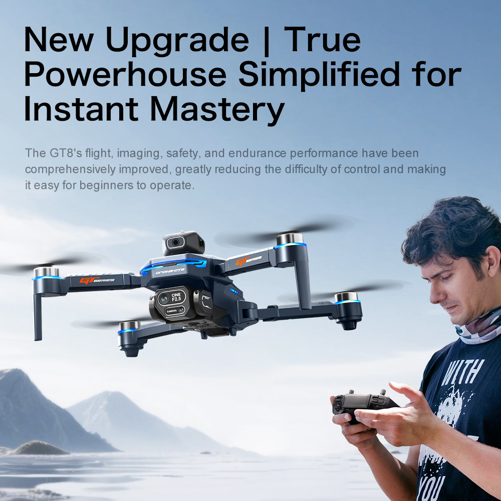 Drone Original GT8 8K Profissi - Drone Surveying avaliação e preço