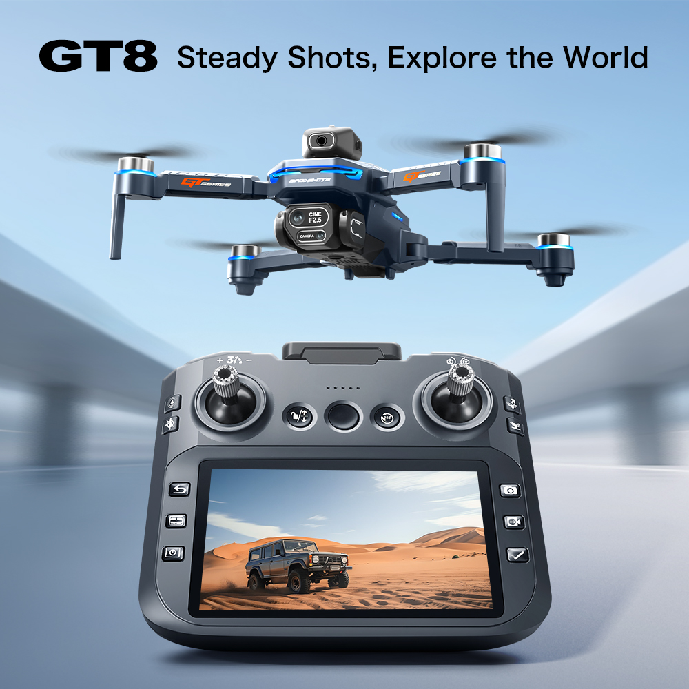 Drone Dobrável GT8 Max com Câm - Drone Mapping avaliação e preço