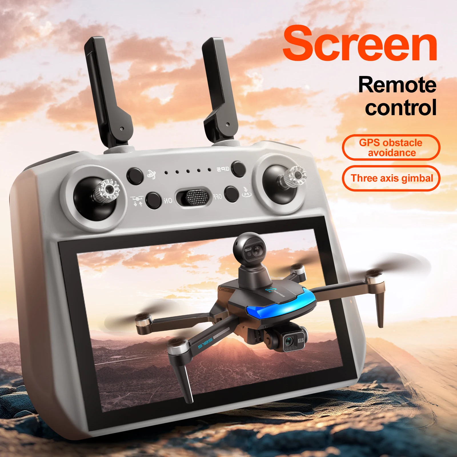 S185 drone profissional 2.7k h - Drone Surveying avaliação e preço