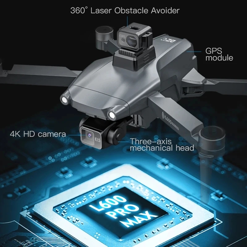 L600 pro max gps drone profiss - Drone Surveying avaliação e preço