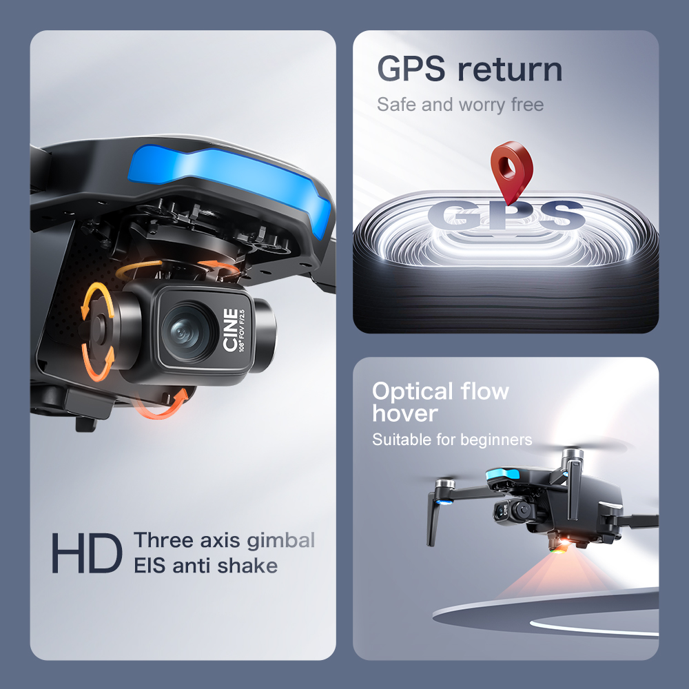 Drone GPS Original S-X1 com câ - Drone Surveying avaliação e preço