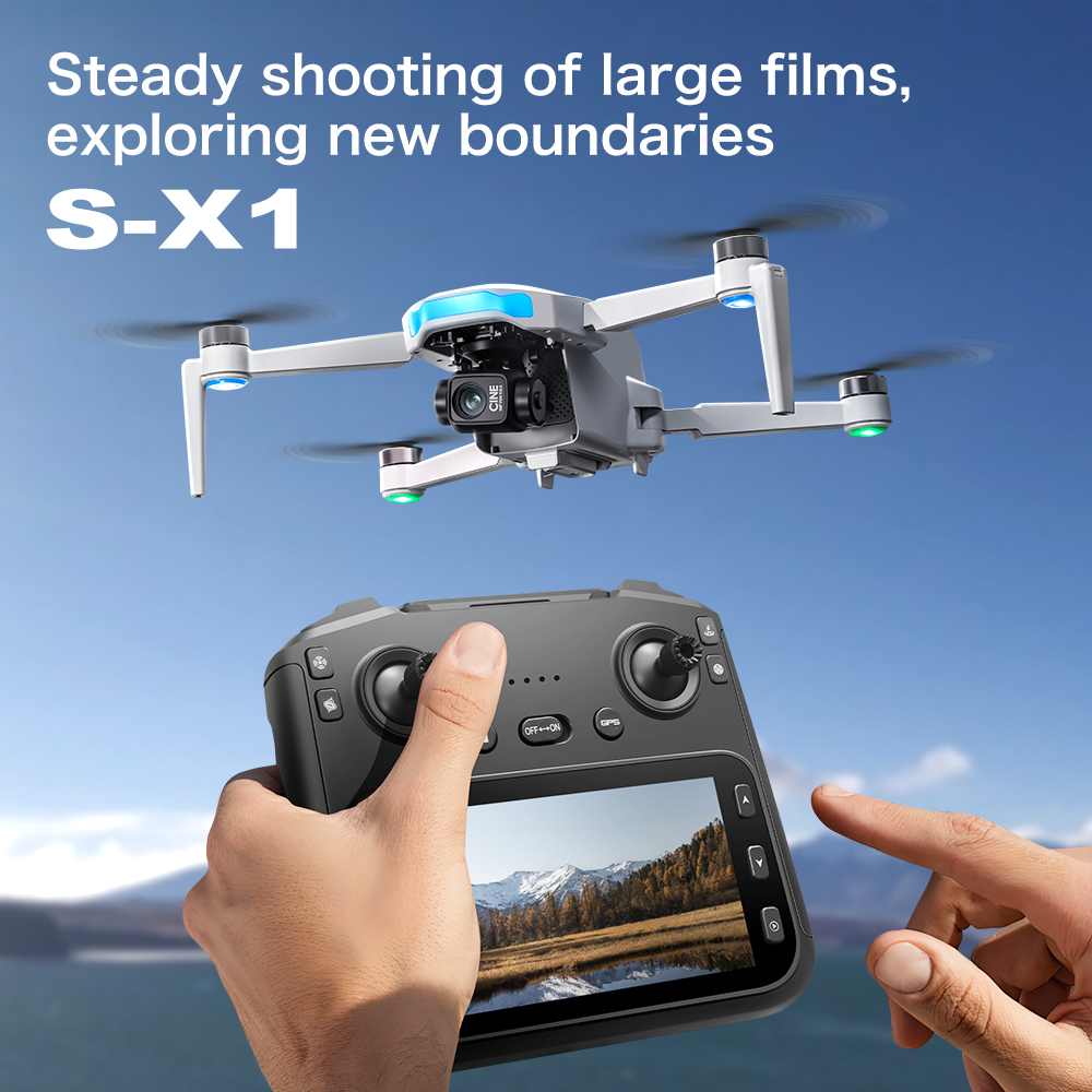 Drone GPS Original S-X1 com câ - Drone Surveying avaliação e preço