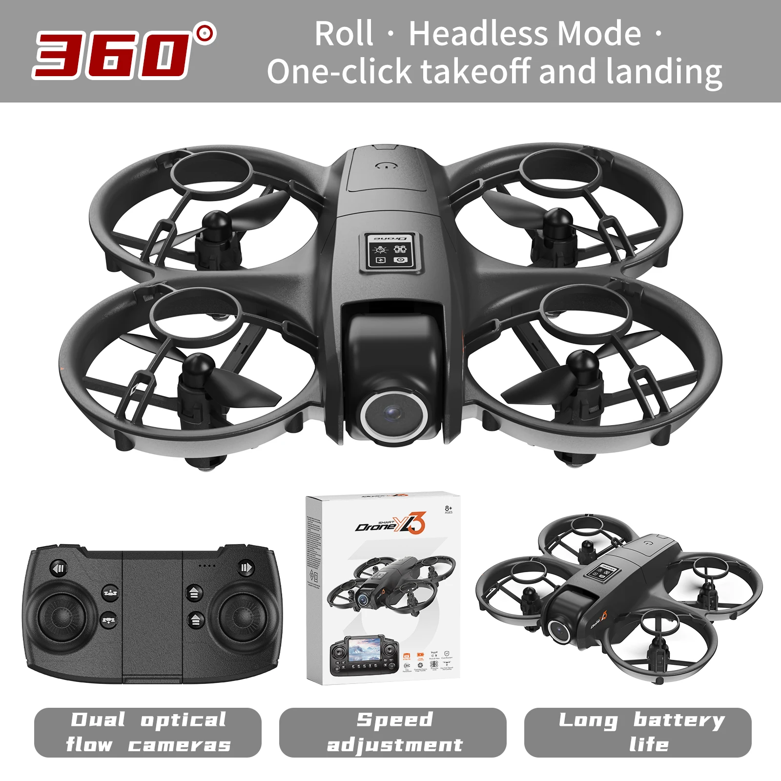 Novo Drone RC YL3 8K 1080P com - Drone Mapping avaliação e preço