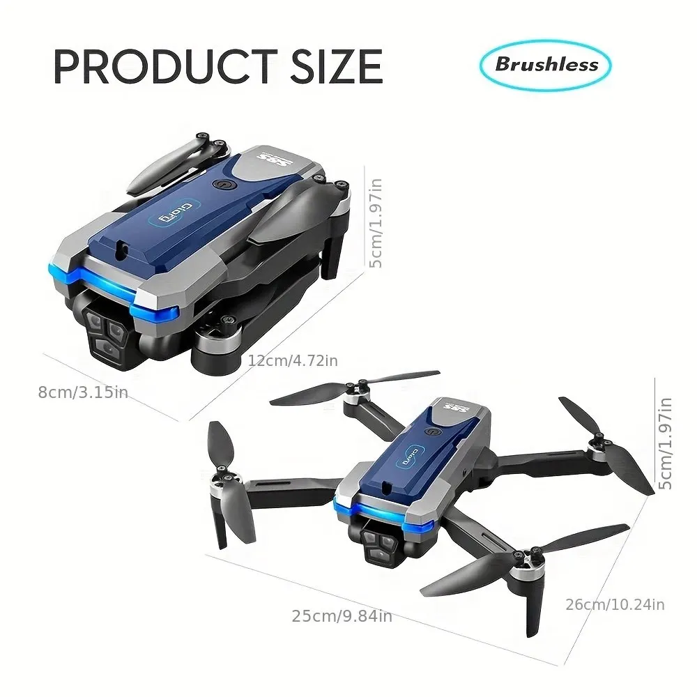 Dobrável RC S8S GPS Drone, 5G  - Drone Mapping avaliação e preço