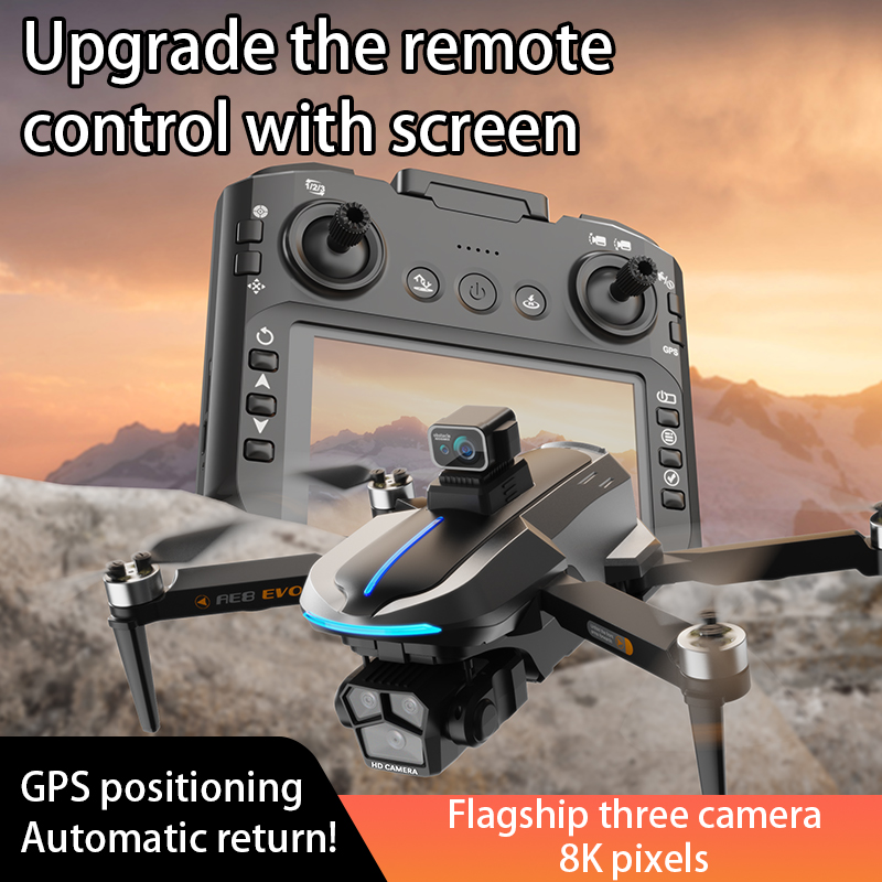 Drone AE8 EVO GPS 8K Profissio - Drone Surveying avaliação e preço